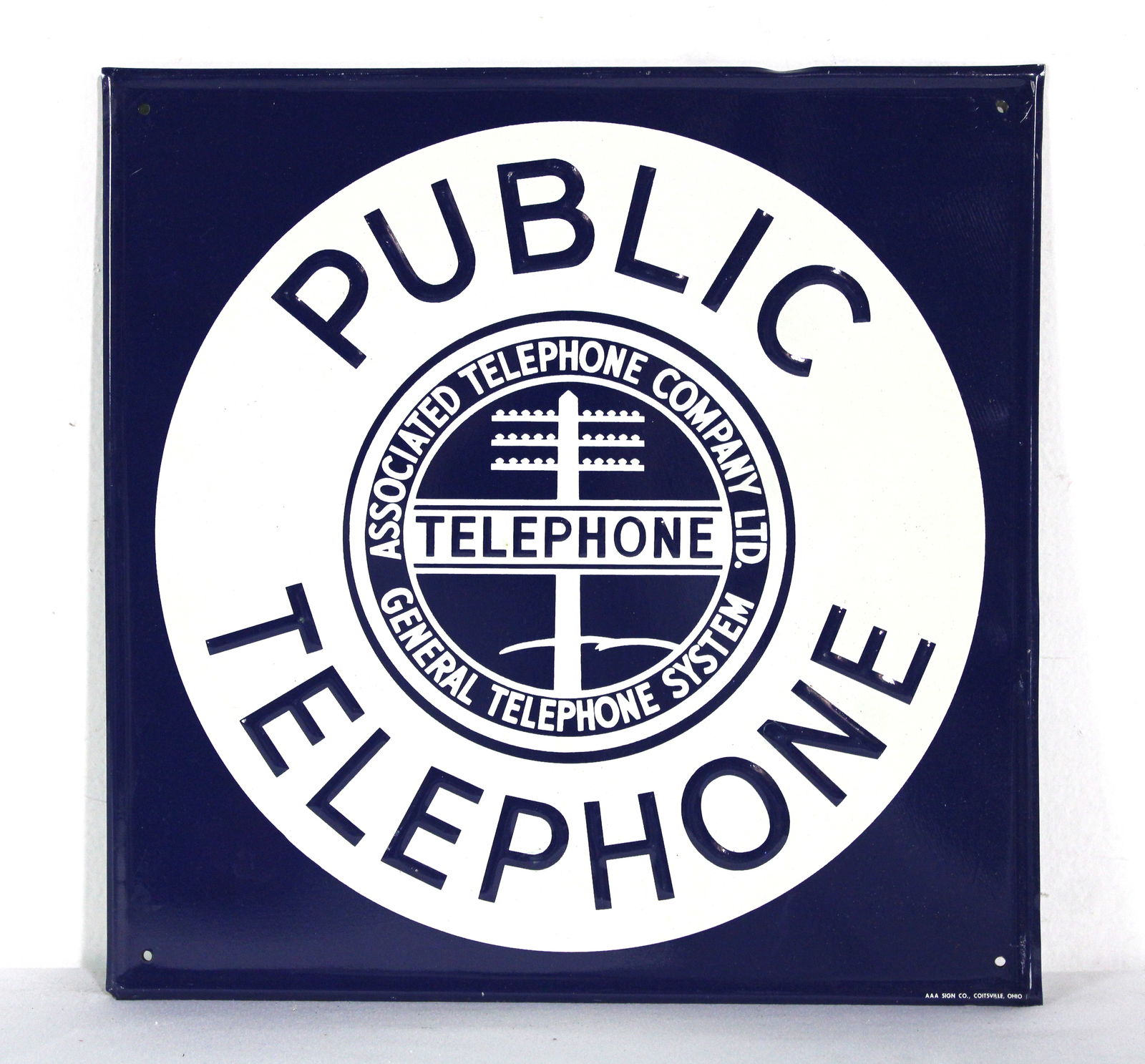 Public Telephone Sign, AAA Sign Co. (1 of 3)