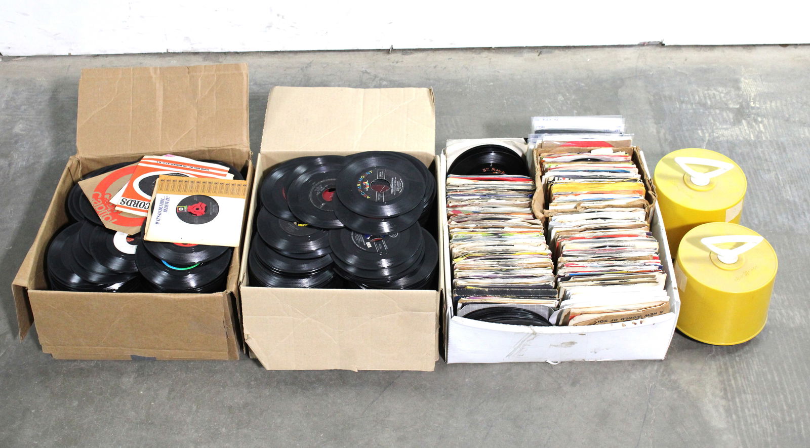 Large Lot of 45rpms Records for Jukebox, Lot 1 (1 of 3)