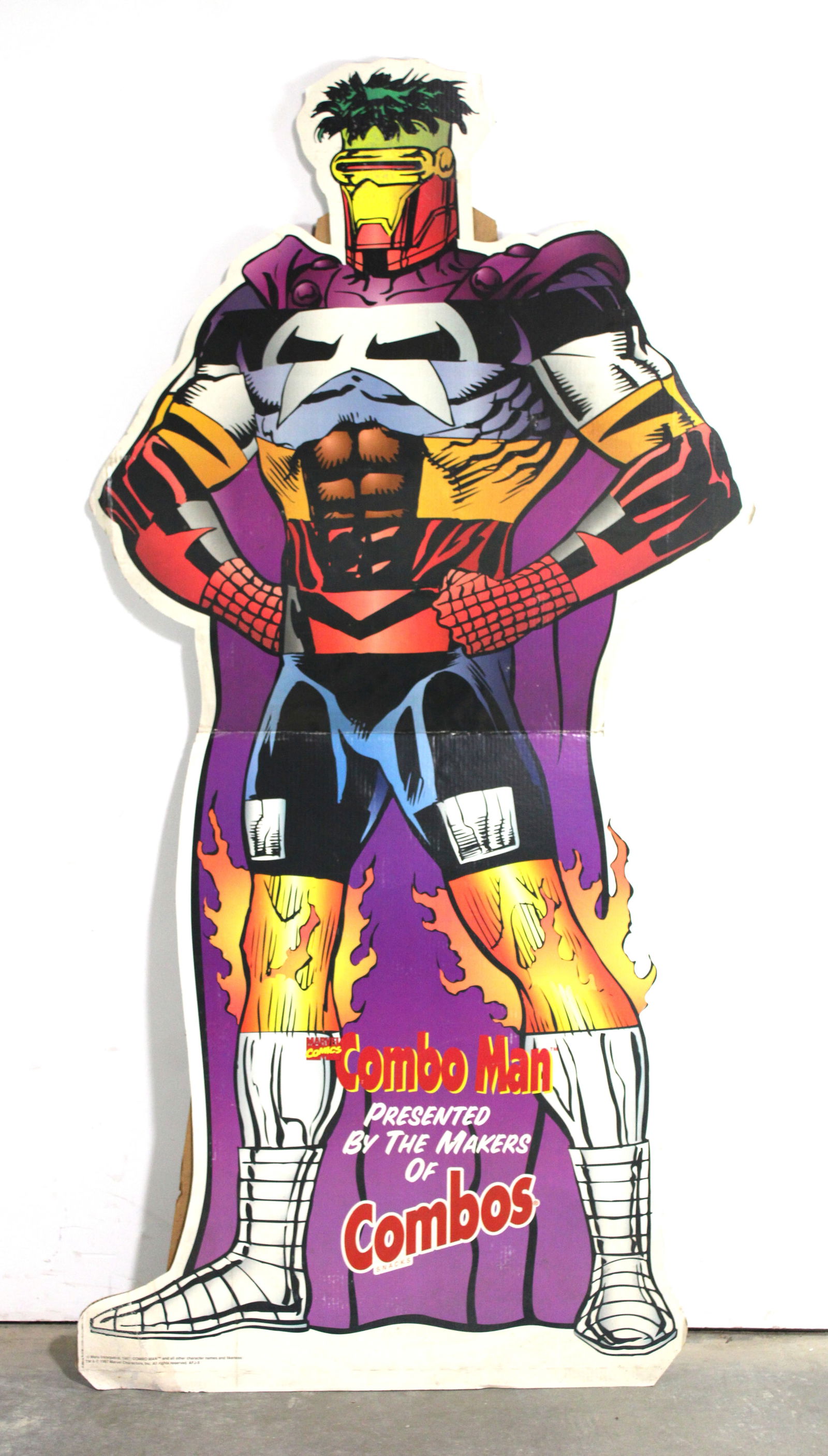Marvel Comics / Combo Snacks Combo Man Promo Standee (1 of 4)