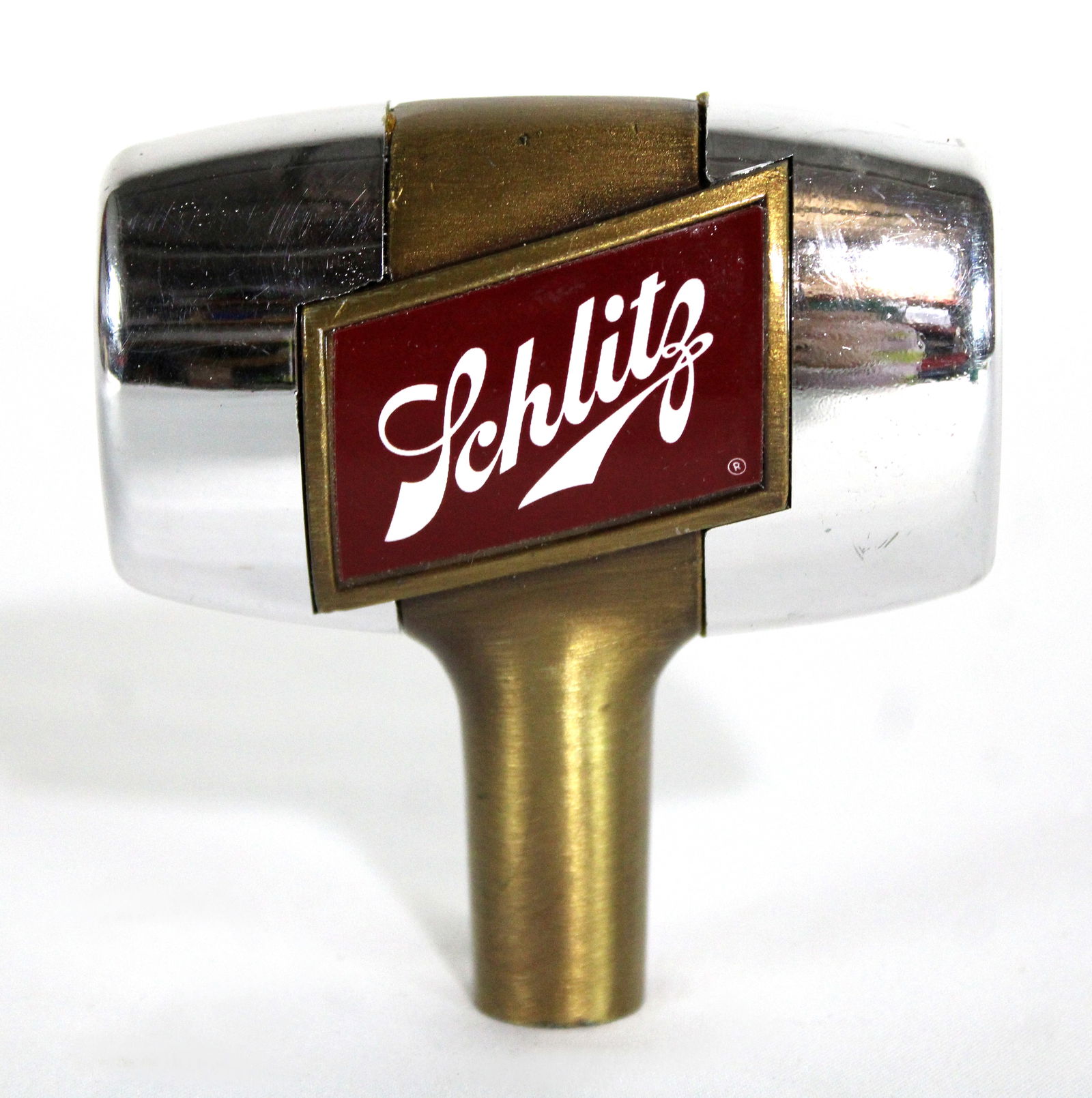 NOS Schlitz Barrel Beer Tap Handle (1 of 2)