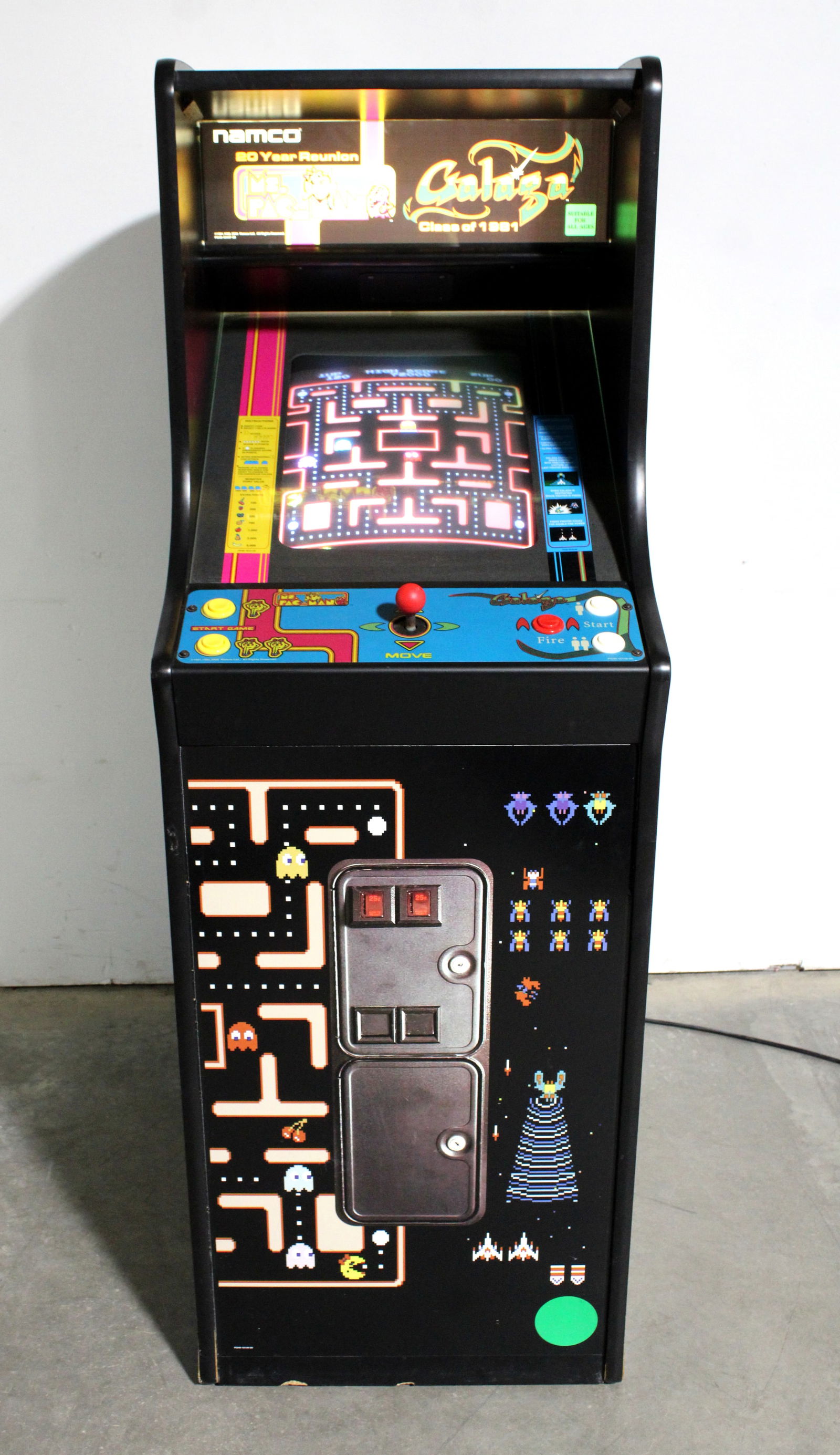 Namco Ms. Pac-Man / Galaga Mini Arcade Game (1 of 4)
