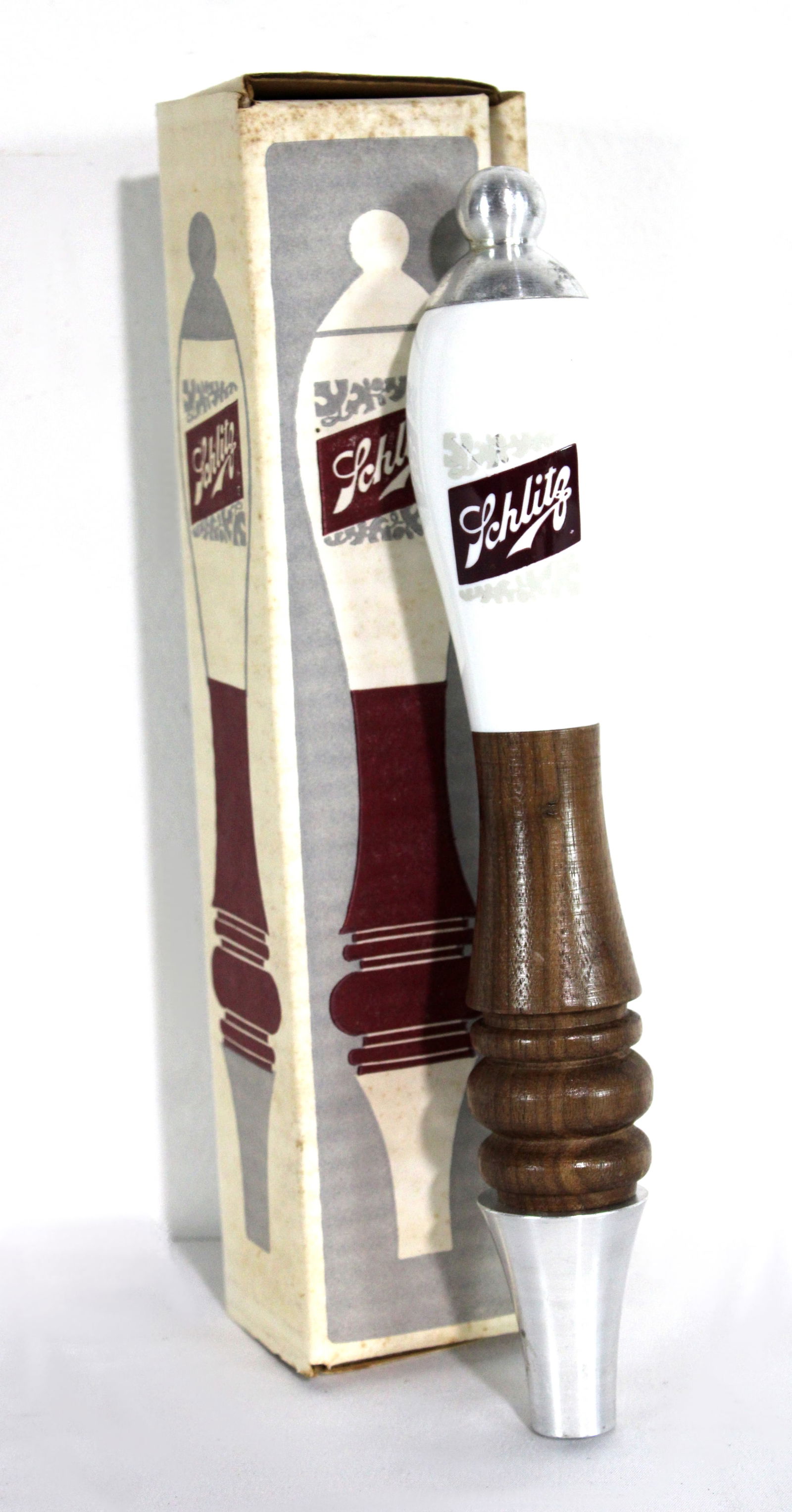 NOS Schlitz Tap Handle in Box: In-house shipping available.
