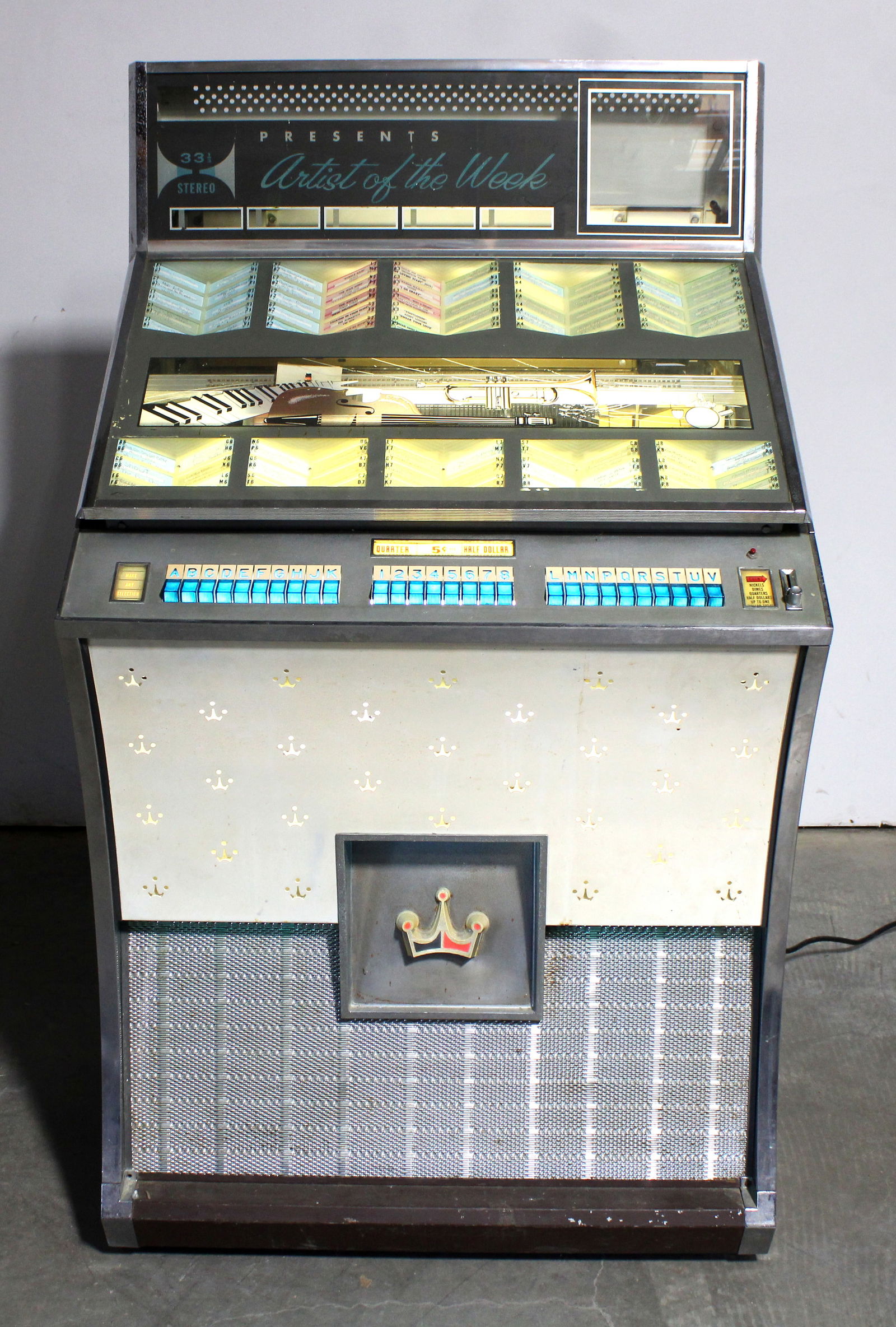 Seeburg Model DS 160 Coin Op Jukebox (1 of 6)