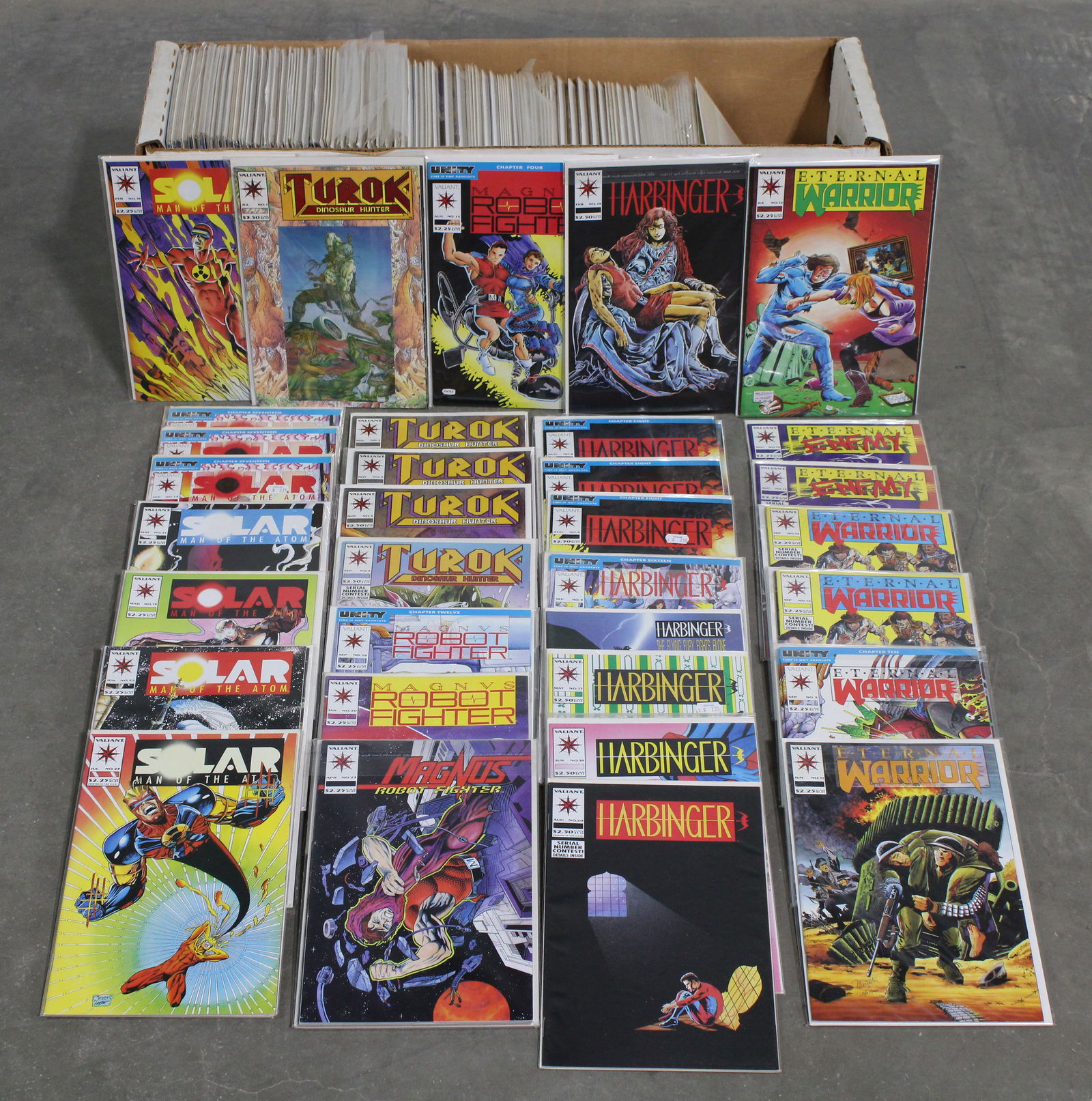 Valiant Comic Books incl. Harbinger and Magnus, Reseller's Lot (1 of 1)