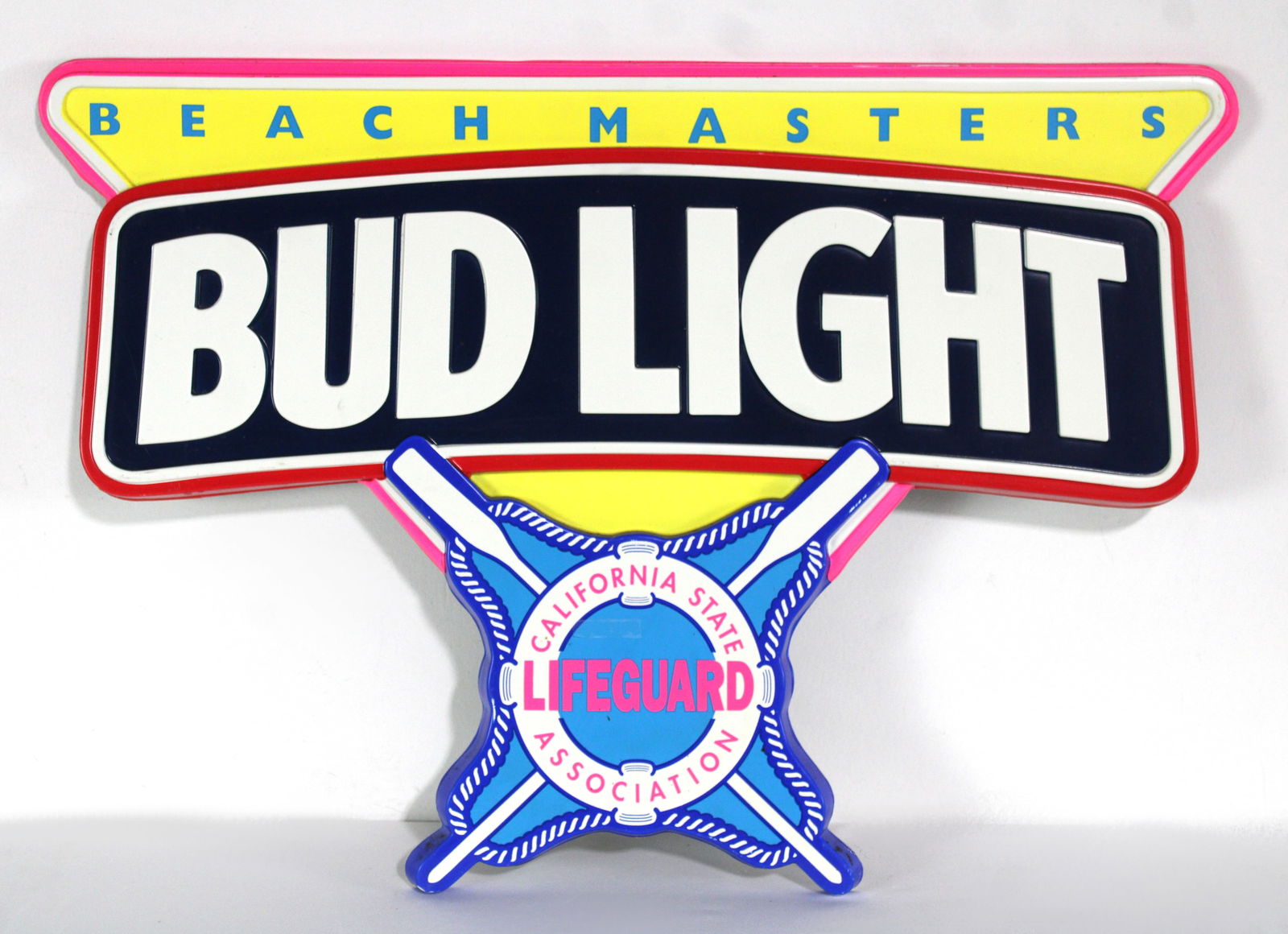 Bud Light Beach Masters Sign, California Lifeguard Association (1 of 1)