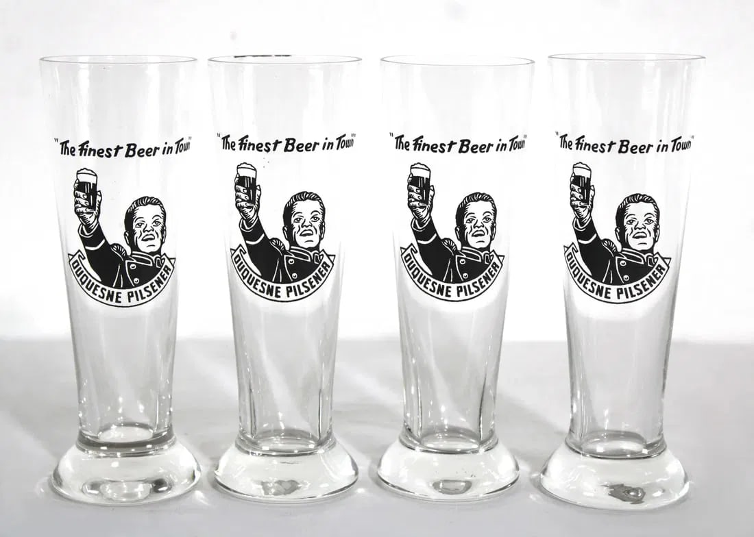 Duquesne Pilsner "The Finest Beer in Town" Glassware (1 of 1)