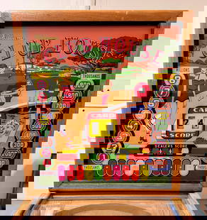 Williams Club House Woodrail Pinball Machine, 1958: Working and recently shopped out. This item requires third-party shipping or pickup arrangements to be made. *Please note that this is a remote auction. All items are located in Acushnet,