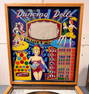 Gottlieb Dancing Dolls Woodrail Pinball Machine, 1960