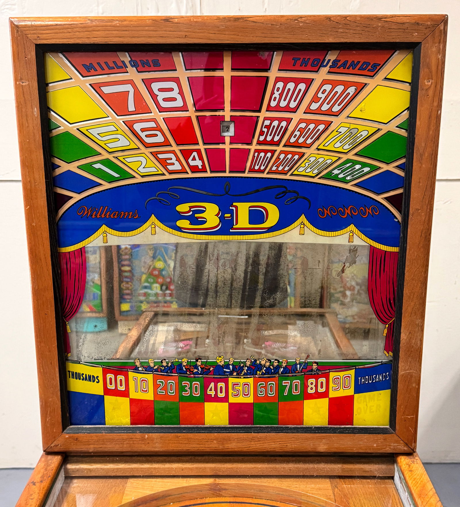 Williams 3-D Woodrail Pinball Machine, 1958 (1 of 8)