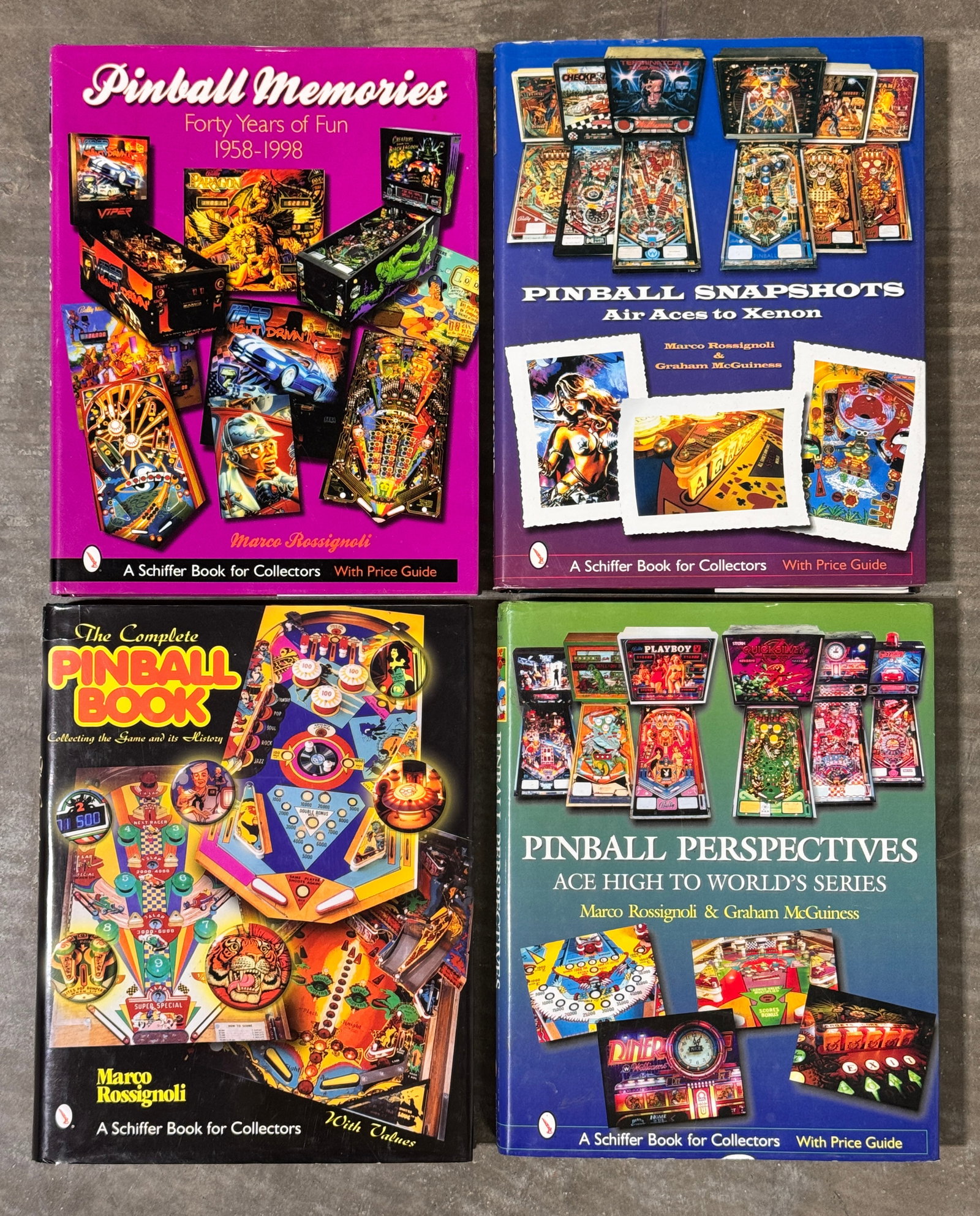 Pinball Collector Books by Marco Rossignoli and Graham McGuiness (1 of 1)