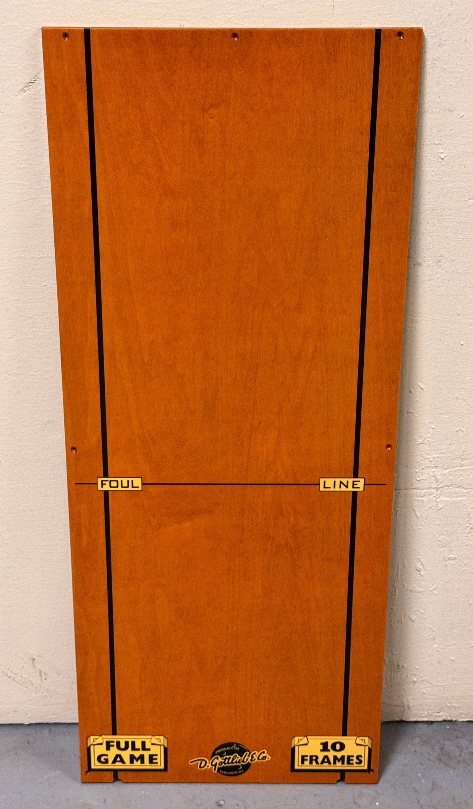 NOS Gottlieb Bowlette Shuffle Alley Playfield: This item requires third-party shipping or pickup arrangements to be made. *Please note that this is a remote auction. All items are located in Acushnet, Massachusetts. Please see terms for pickup det