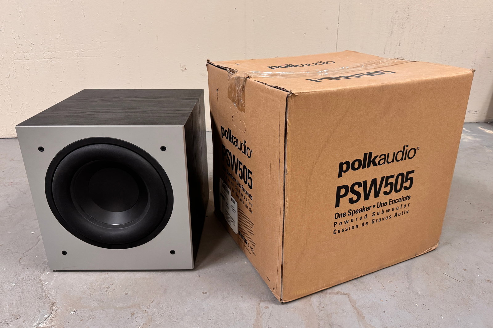 Polk Audio PSW505 Speakers, Lot 2 (1 of 4)