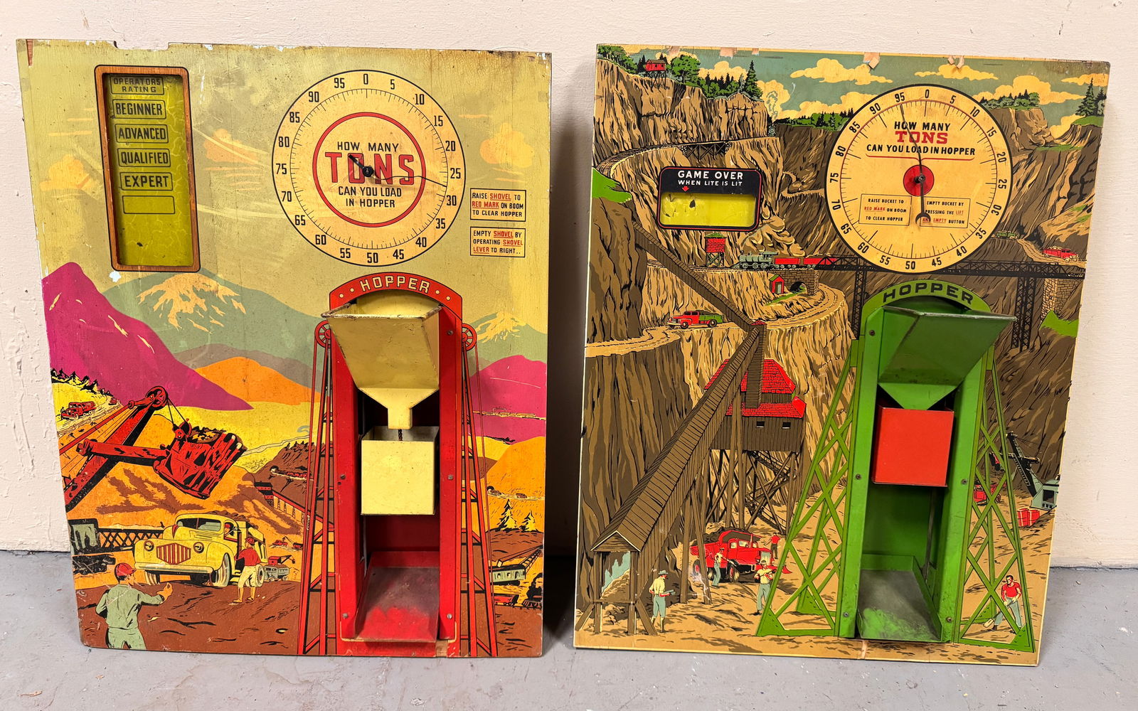 Pair of Williams Sidewalk Engineer Crane Back Boards (1 of 2)