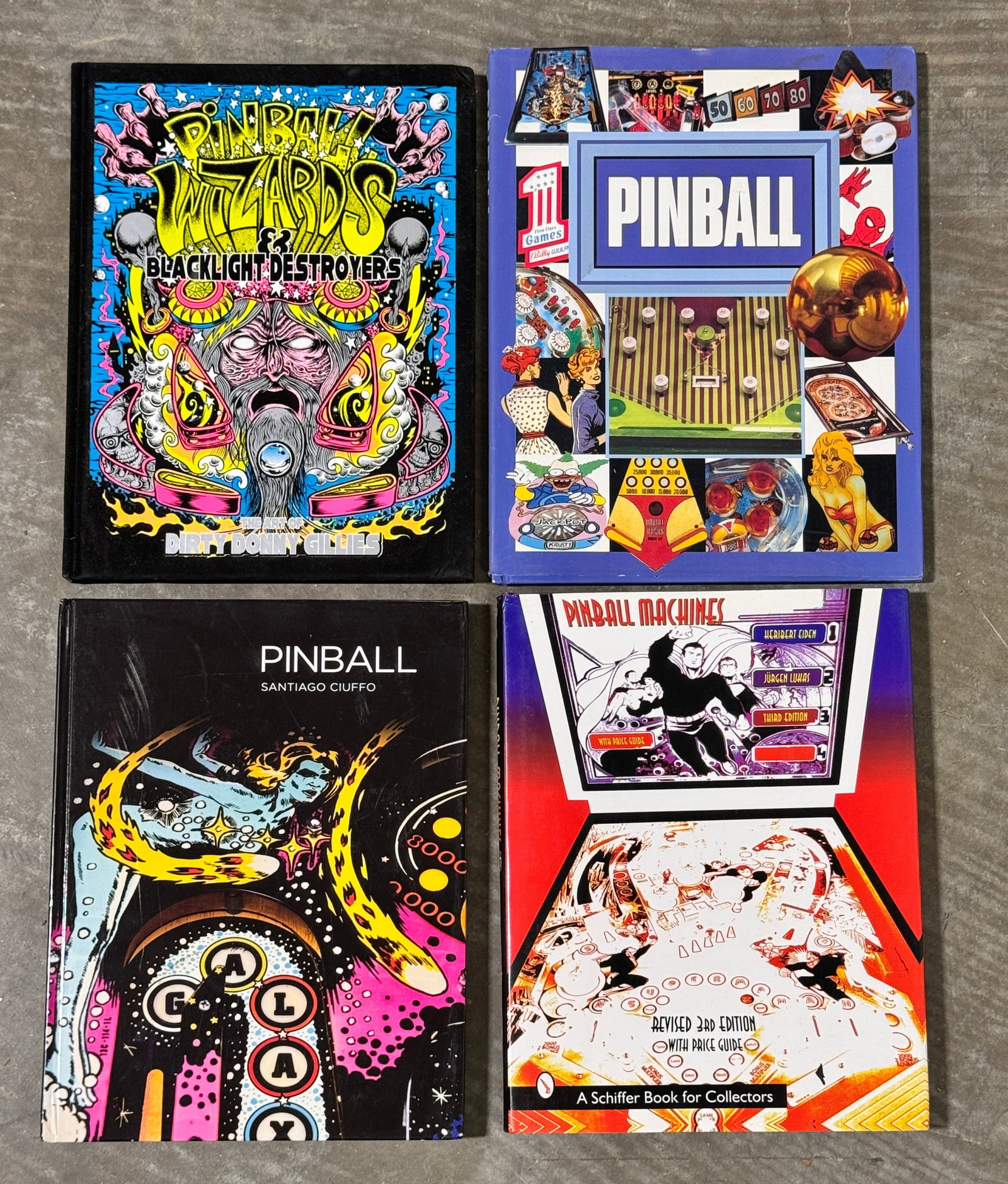 Pinball Collector Books incl. Pinball Wizards and Blacklight Destroyers (1 of 1)