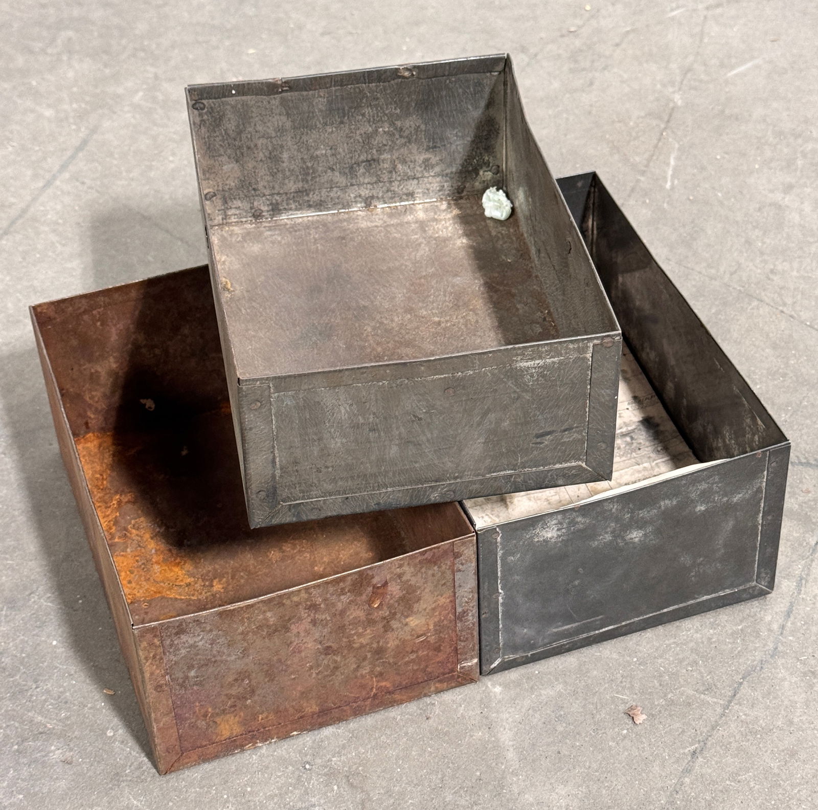 Gottlieb Woodrail Pinball Coin Boxes, 1950s (1 of 2)