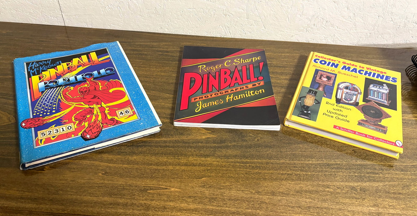 Pinball Collector Books incl. Pinball! and Pinball Portfolio: In-house shipping available. *Please note that this is a remote auction. All items are located in Acushnet, Massachusetts. Please see terms for pickup details. Pickup dates are Friday, April 25th and 