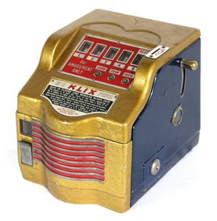 Groetchen Klix Coin Op Trade Stimulator: In-house shipping available. Dimensions: 8 x 8 x 9