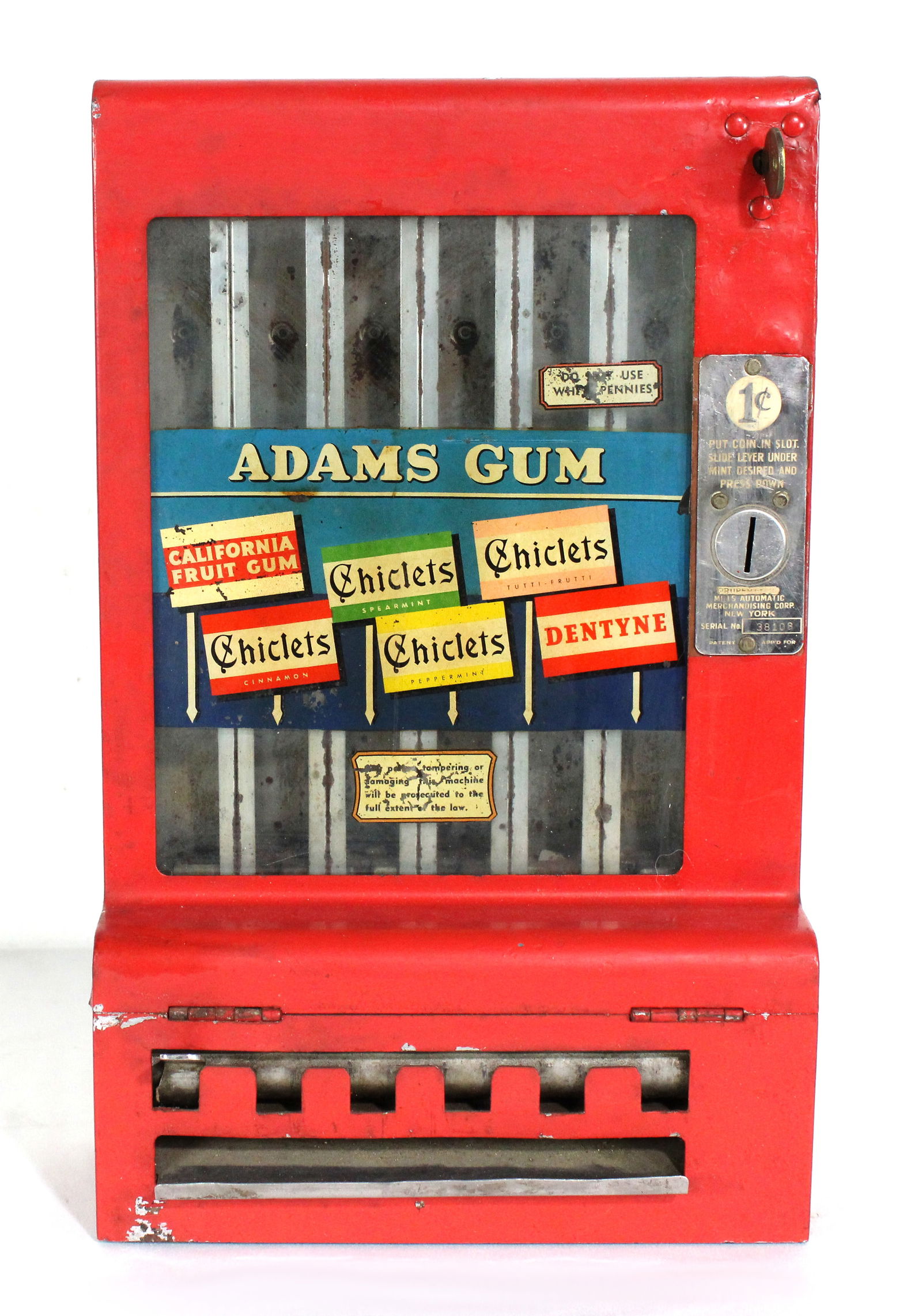 Mills Adams Gum Coin Op Vendor (1 of 3)