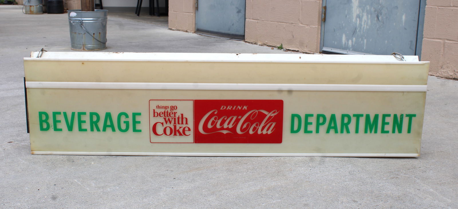 Coca Cola "Things Go Better With Coke" Light Up Sign (1 of 3)