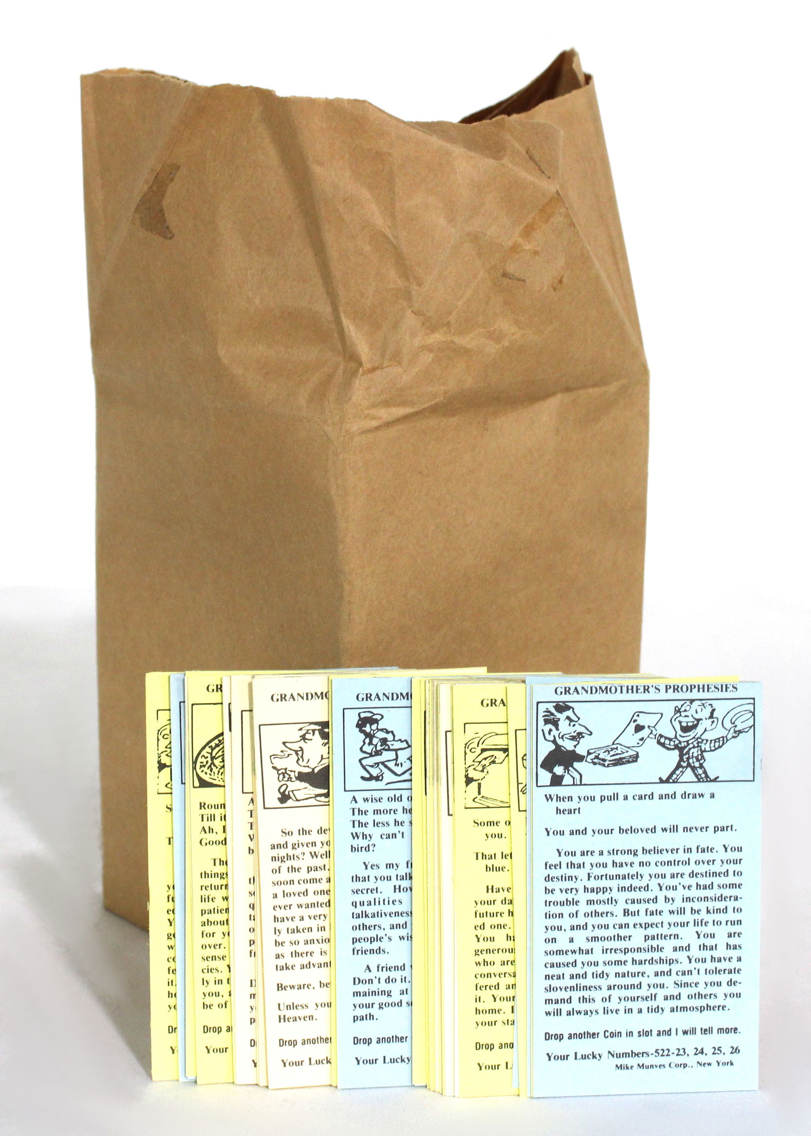 NOS Grandmother's Prophecies Fortune Teller Cards (1 of 4)