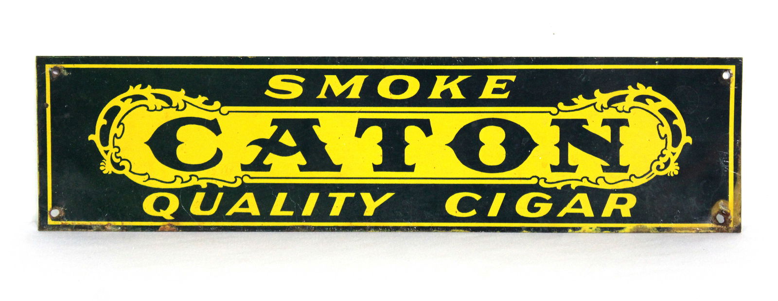 Canton Cigar Tin Sign (1 of 2)