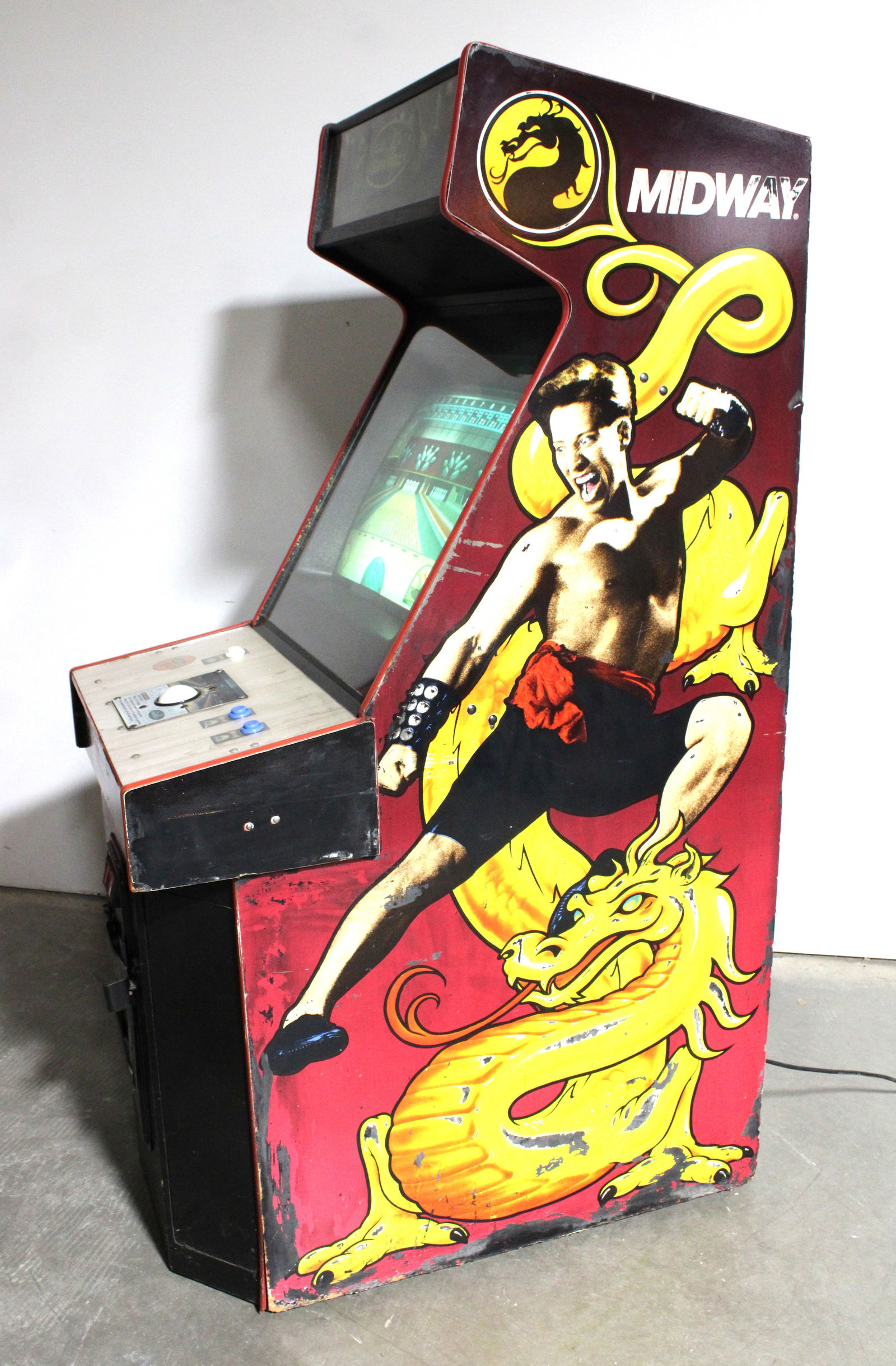 World Class Bowling Arcade Game in Midway Mortal Kombat Cabinet (1 of 5)