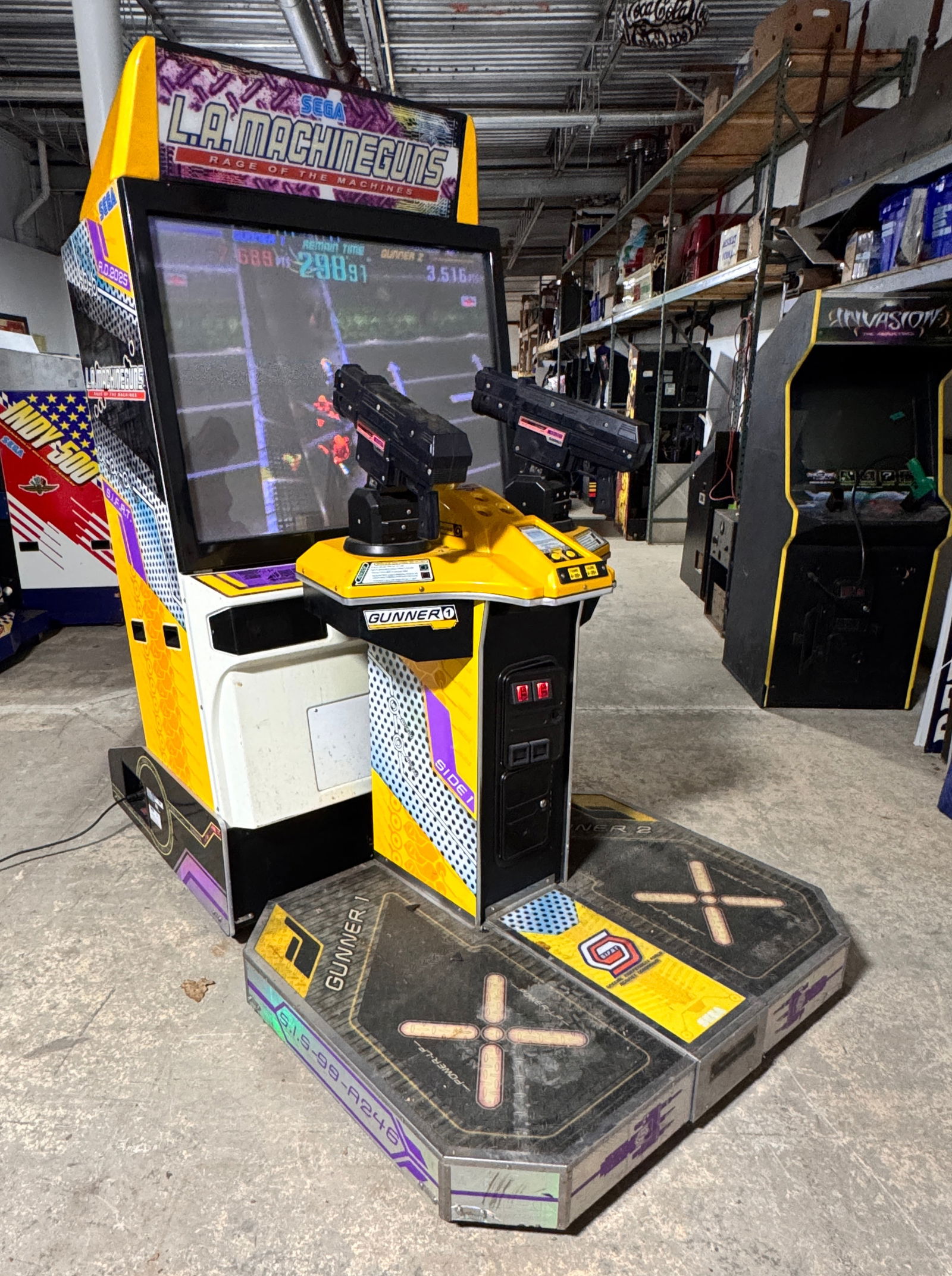 Sega L.A. Machine Guns, Rage of the Machines Arcade (1 of 4)