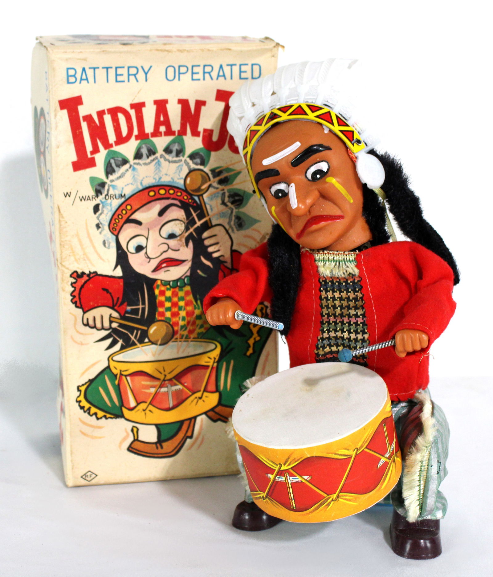 Indian Joe Battery Operated Toy in Box (1 of 3)
