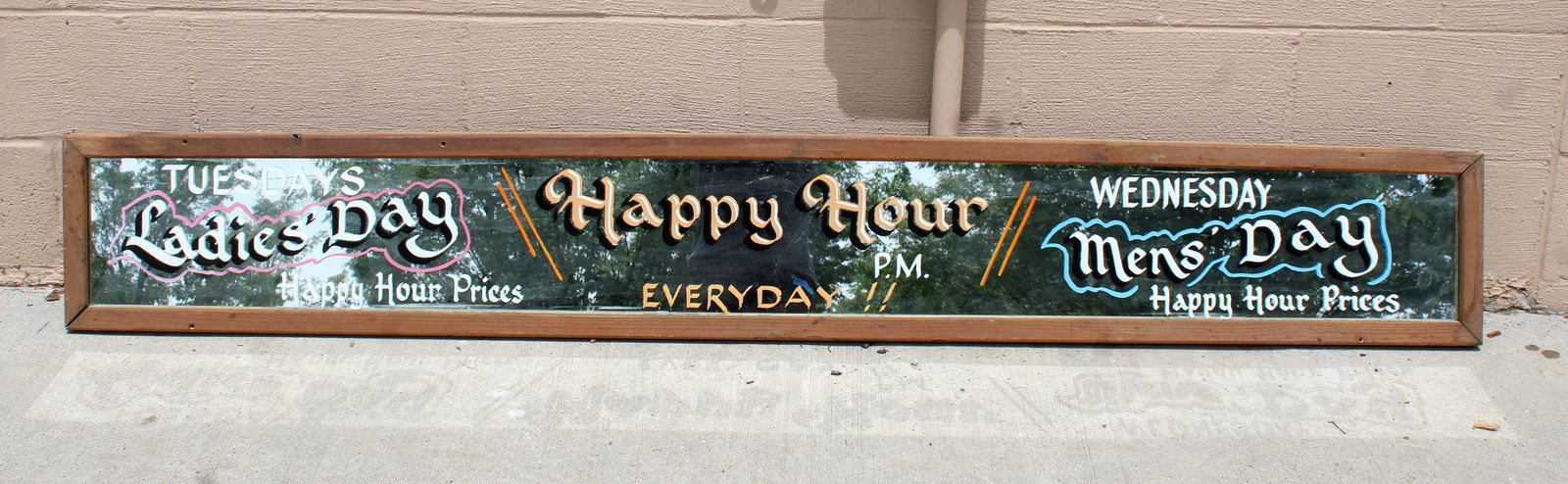Happy Hour Bar Sign (1 of 2)