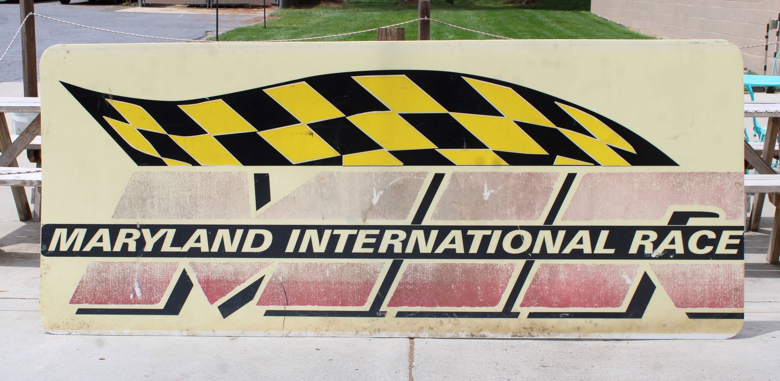 9FT Maryland International Raceway Sign (1 of 1)