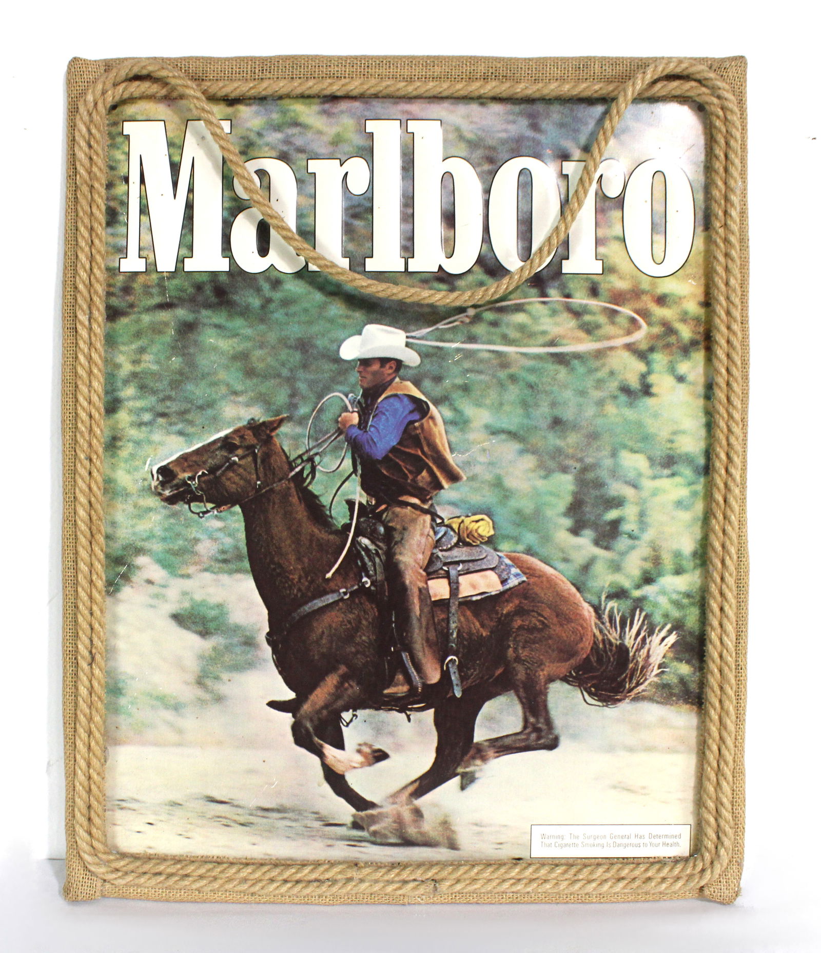 Marlboro Cigarettes Tin Sign in Frame (1 of 1)