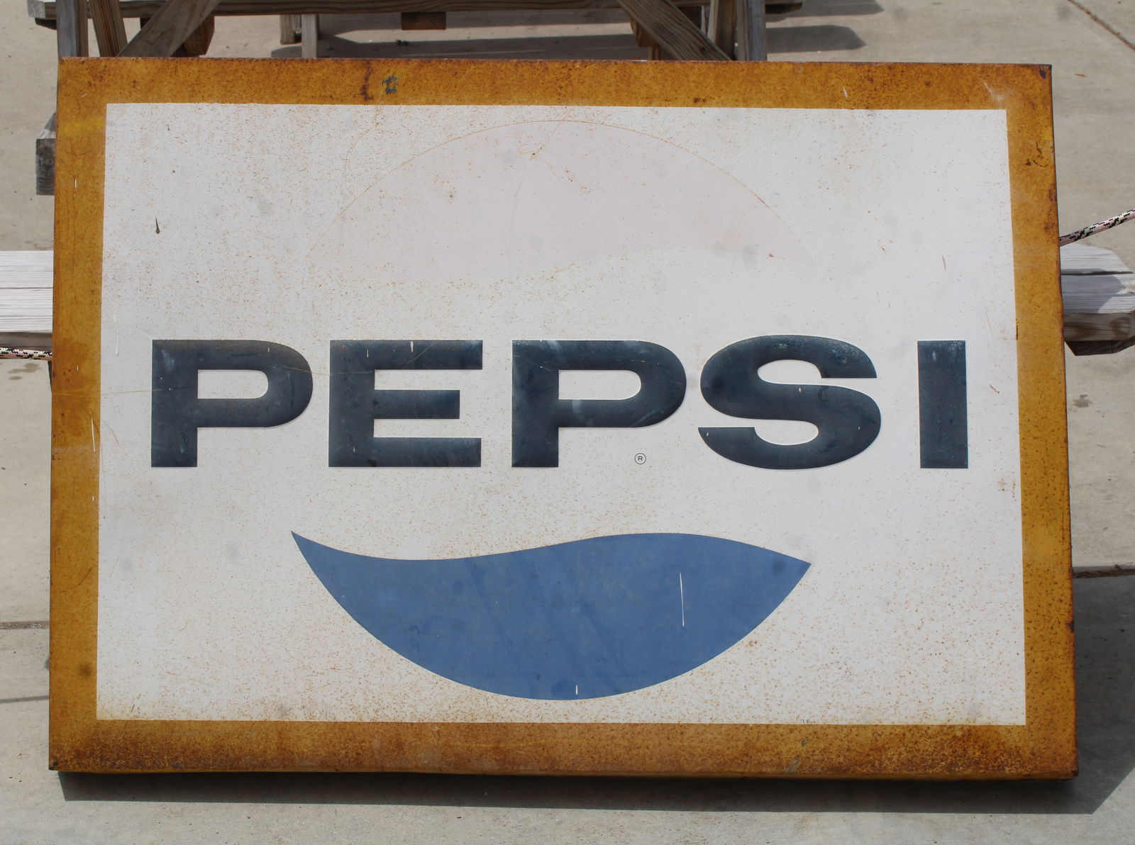 Large Pepsi Advertising Sign (1 of 2)