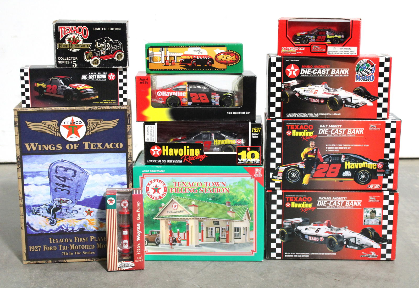 Texaco Collectibles Die Cast Cars and Wings of Texaco: In-house shipping available.