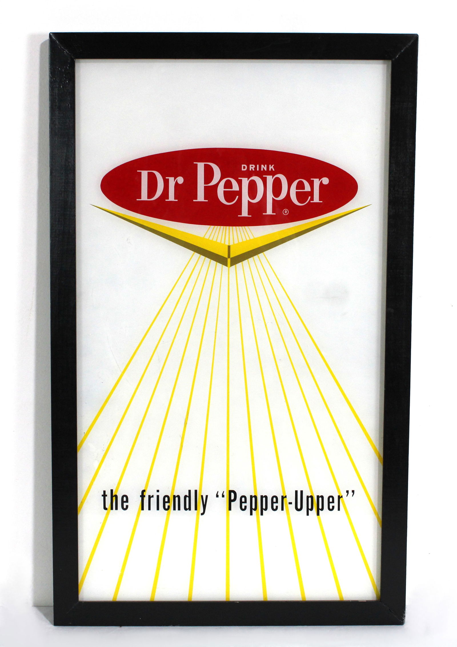 Dr. Pepper Framed Cooler Art (1 of 1)