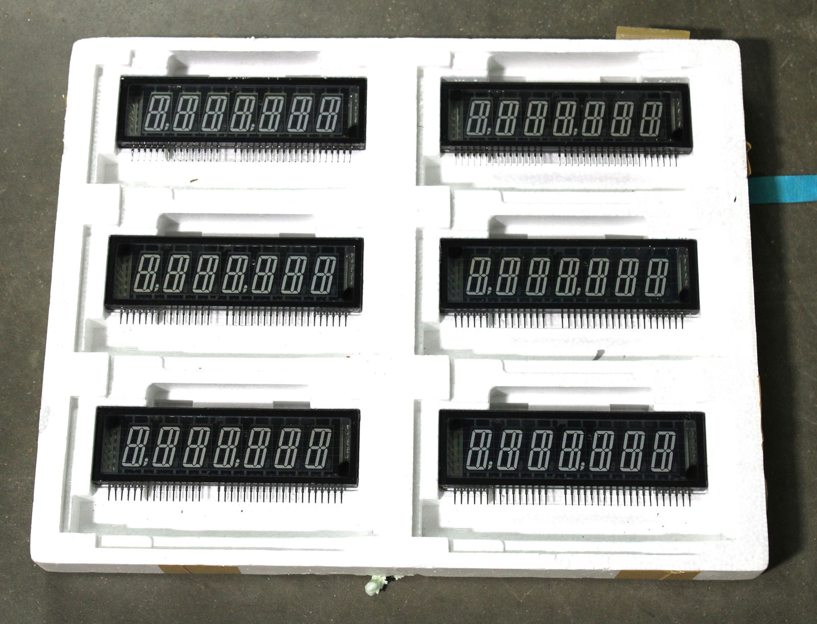 NOS Seven Digit Pinball Displays (1 of 2)