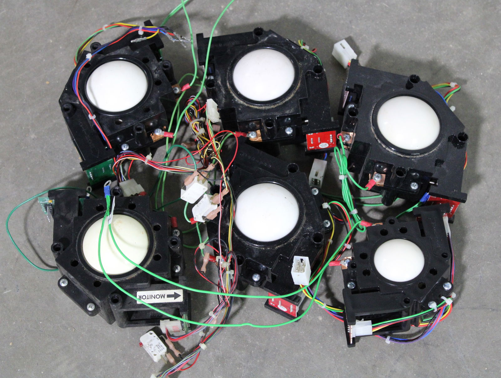 Trackballs for Arcades ( Silver Strike, Golden Tee, Etc): Total of 6. In-house shipping available.