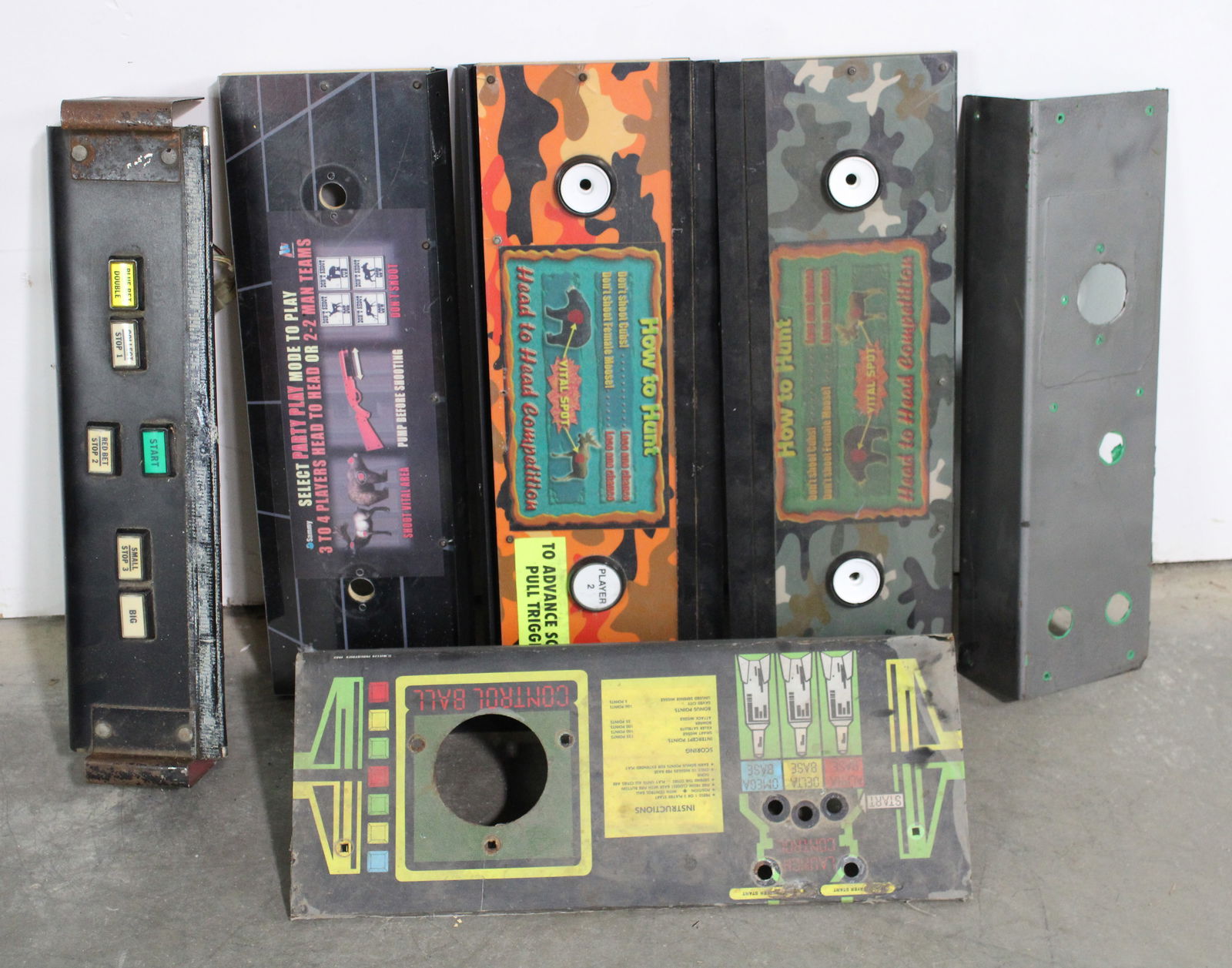 Arcade Game Control Panels, Lot 1 (1 of 1)