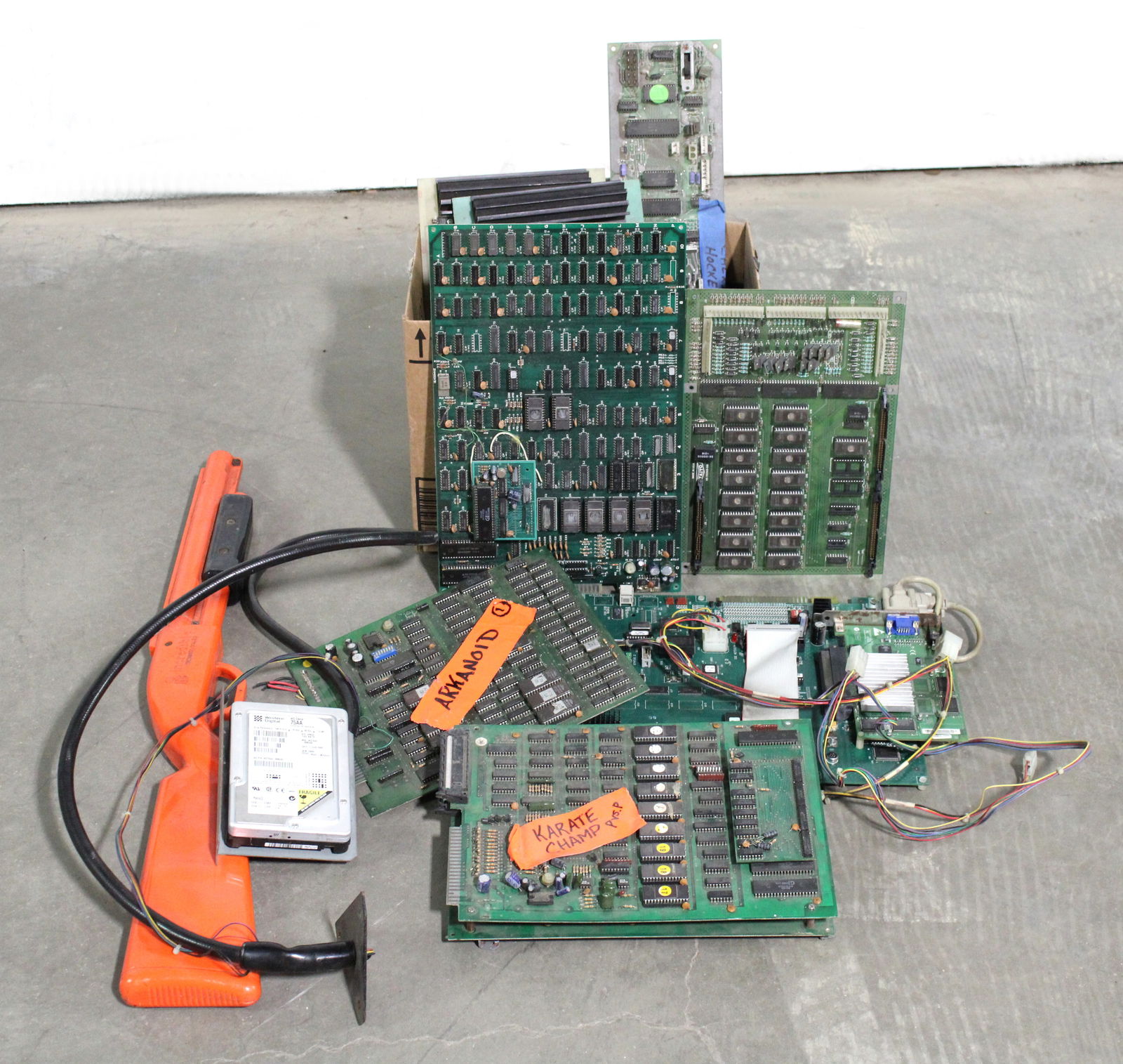 Assorted Arcade Game Boards incl. Karate Champ and Big Buck Hunter (1 of 4)