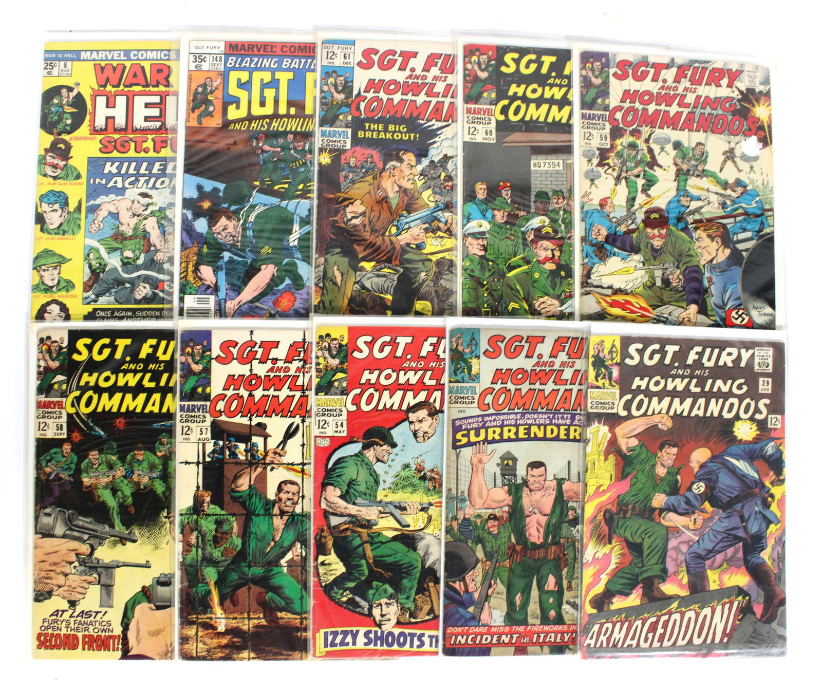 Marvel Sgt. Fury and His Howling Commandos Comic Books (1 of 1)