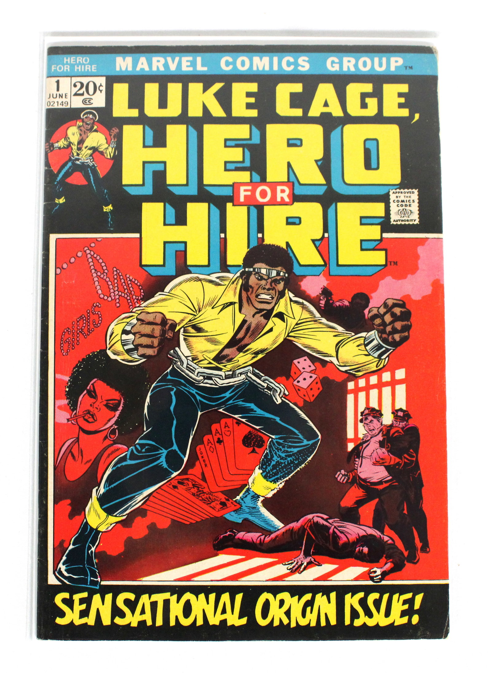 Marvel Comics Luke Cage, Hero for Hire Comic Book Issue 1 (1 of 4)