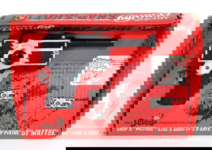 Mattel Agent Zero Snap-Shot Toy Pistol in Box: In-house shipping available.