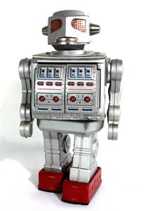 Super Space Giant Battery Op Robot