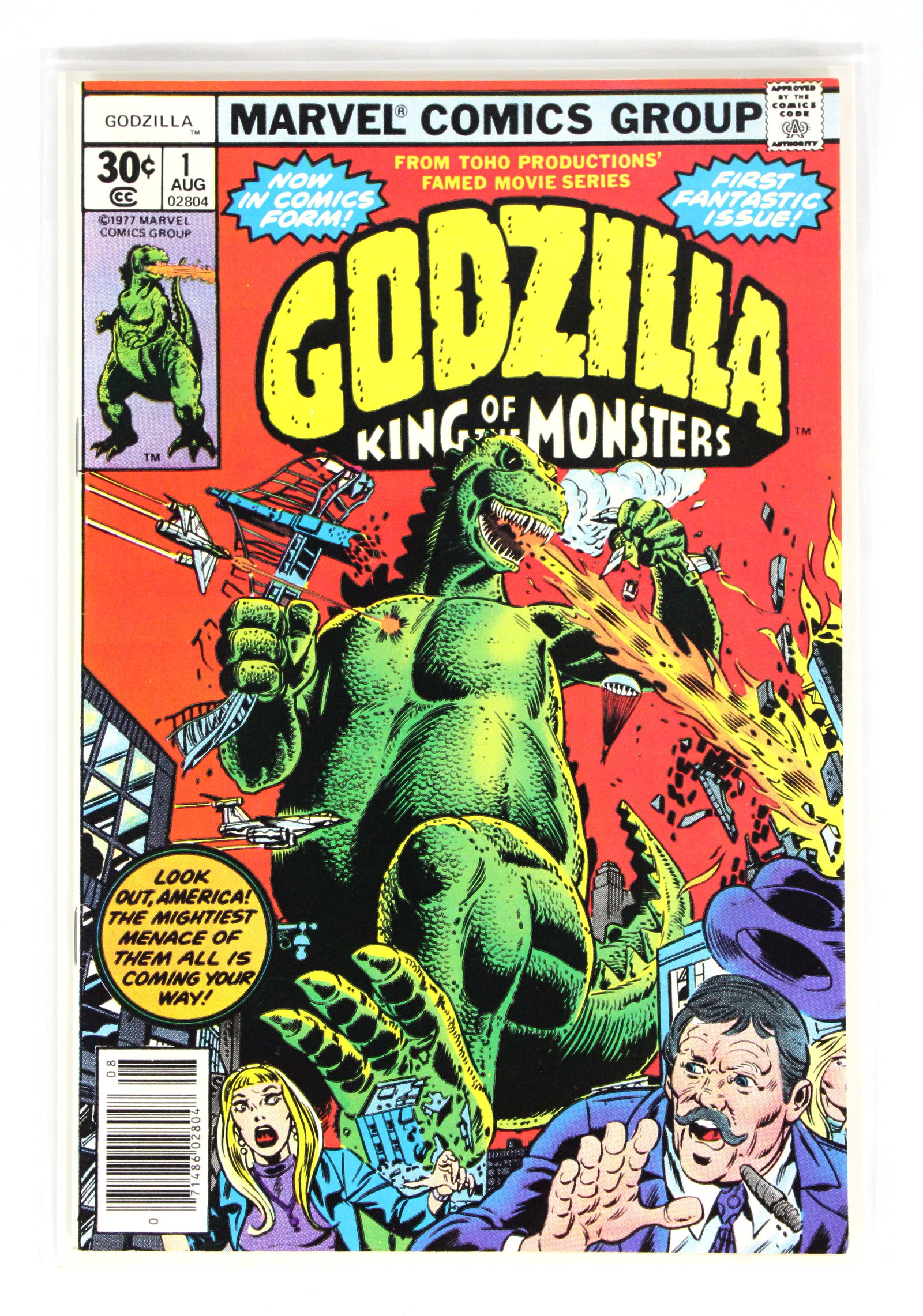 Marvel Comics Godzilla King of the Monsters, Issue 1 (1977) (1 of 4)