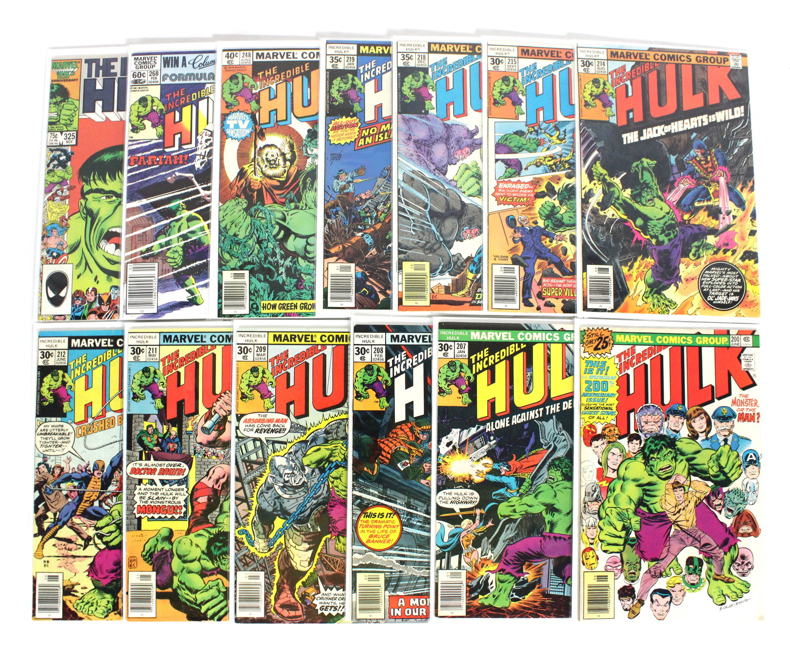 Marvel Comics The Incredible Hulk Comic Books, incl. Issue 200 (1 of 1)