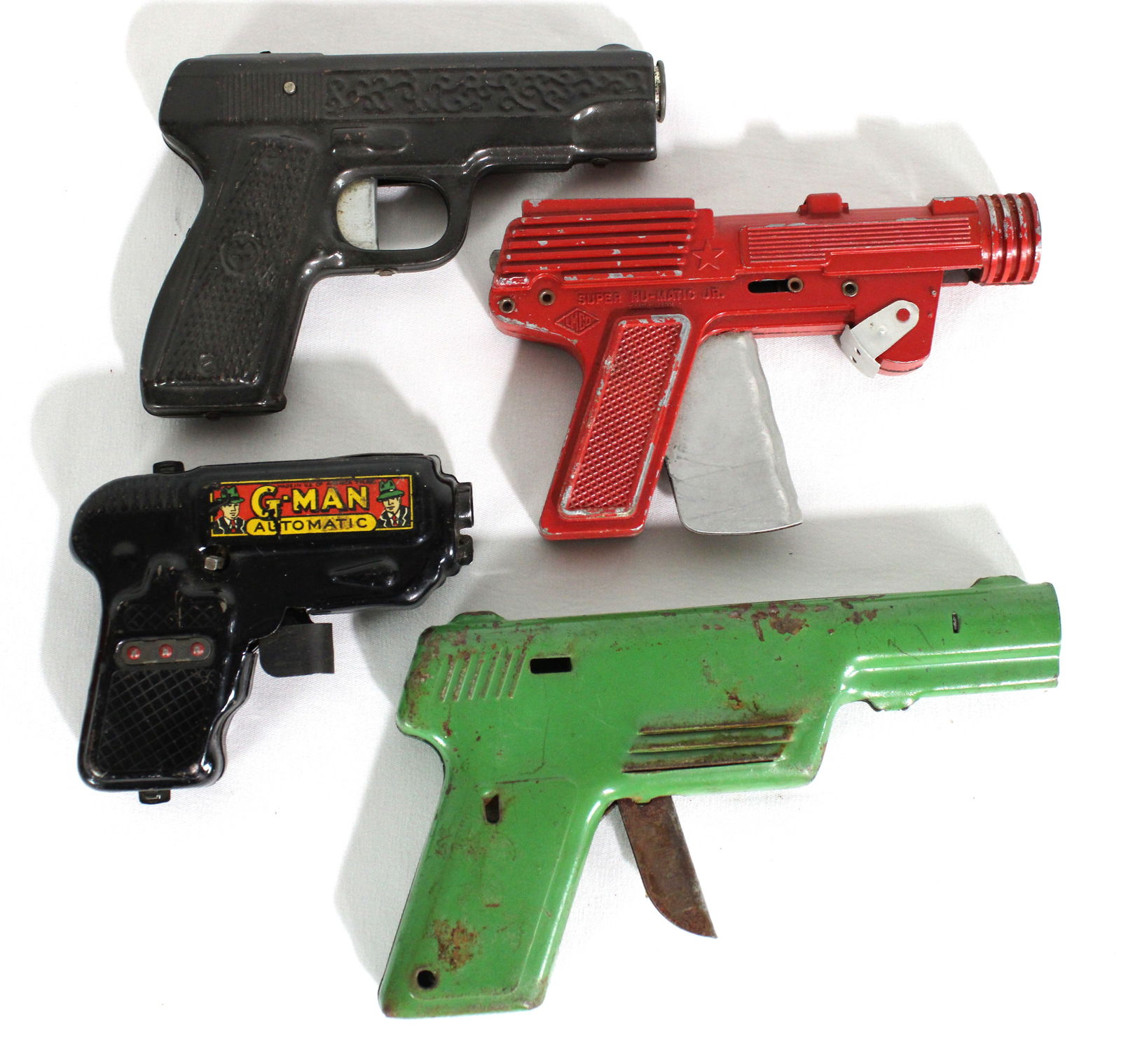 Toy Guns incl. G-Man Automatic, Wyandotte and Super Nu-Matic Jr. (1 of 2)