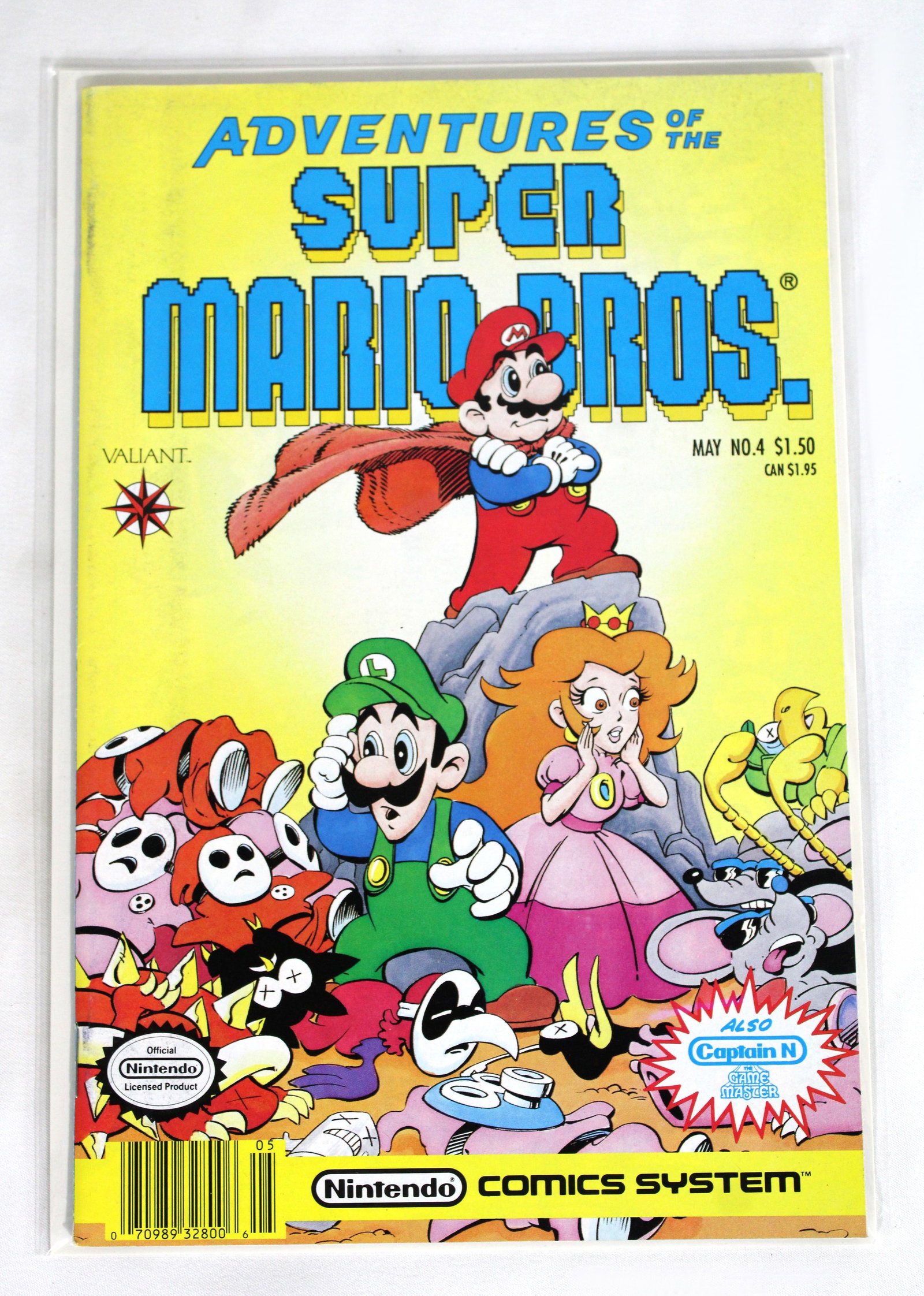 Nintendo Comic Systems Adventures of the Super Mario Bros., Issue 4 (1 of 3)