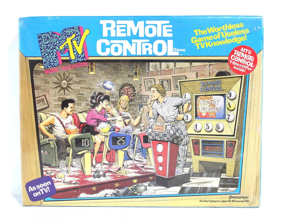 MTV Remote Control Board Game, Sealed (1 of 2)