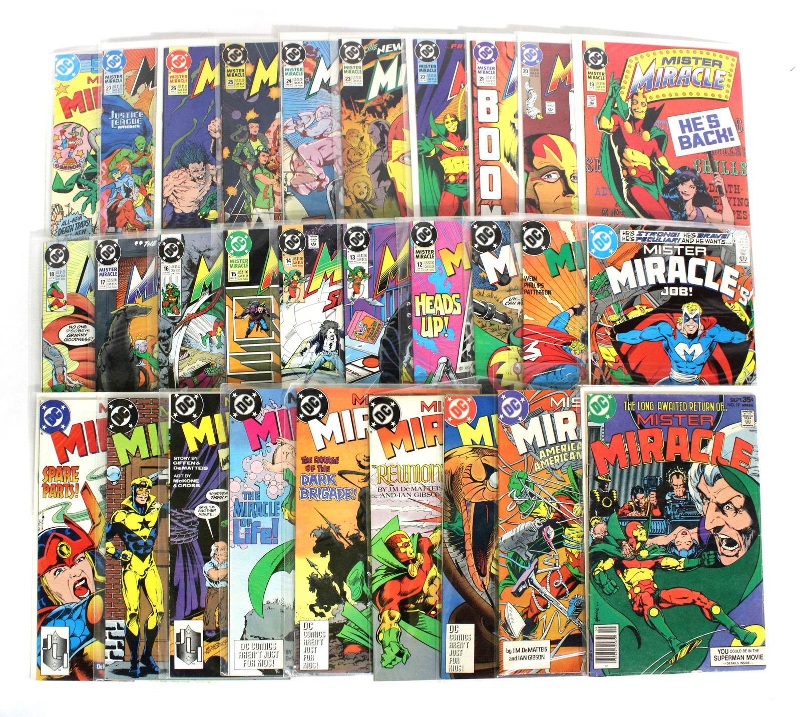 DC Comics Mister Miracle Comic Books (1 of 1)