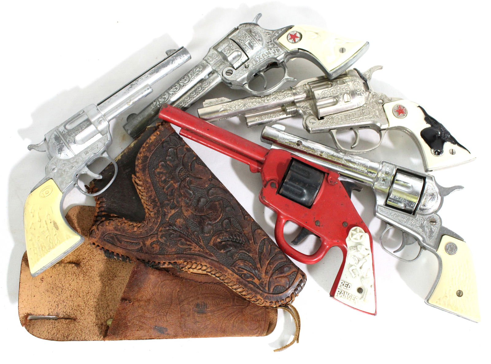 Assorted Toy Guns incl. Red Ranger and Texas Jr. (1 of 3)