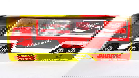 Buddy L Coca Cola Trailer in Box: In-house shipping available. Dimensions: 5 x 14 x 4